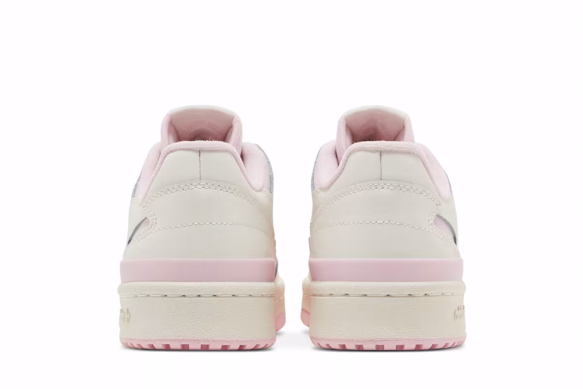 adidas Women's Forum Low CL White Clear Pink, view 7