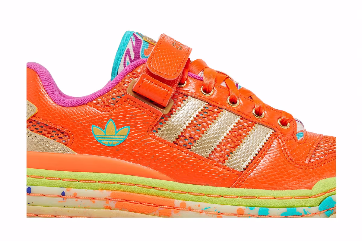 adidas Women's Forum Low Triple Platform Carnival, view 3