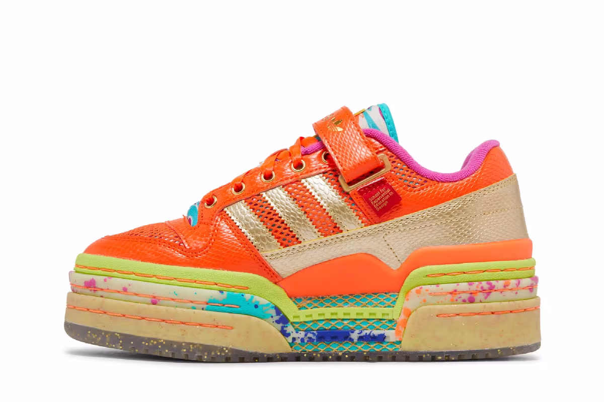 adidas Women's Forum Low Triple Platform Carnival, view 4