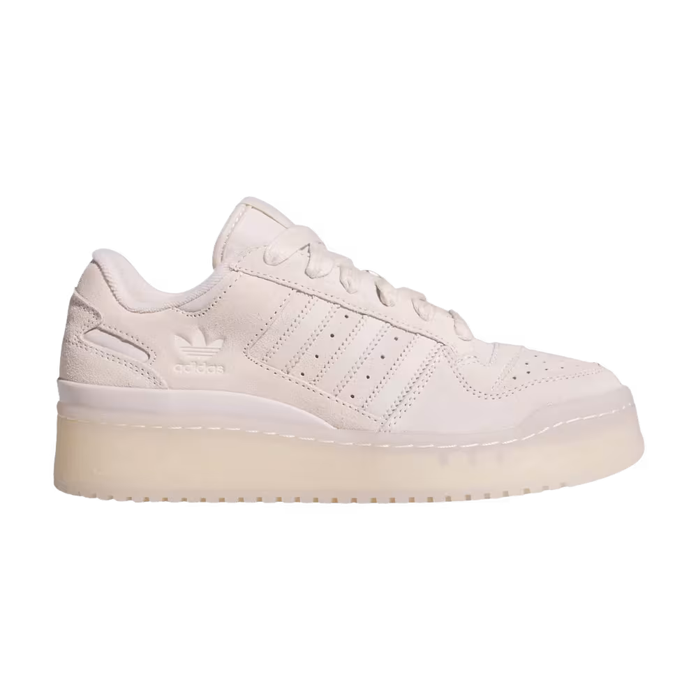 Adidas Women's Forum Bold Stripes Putty Mauve