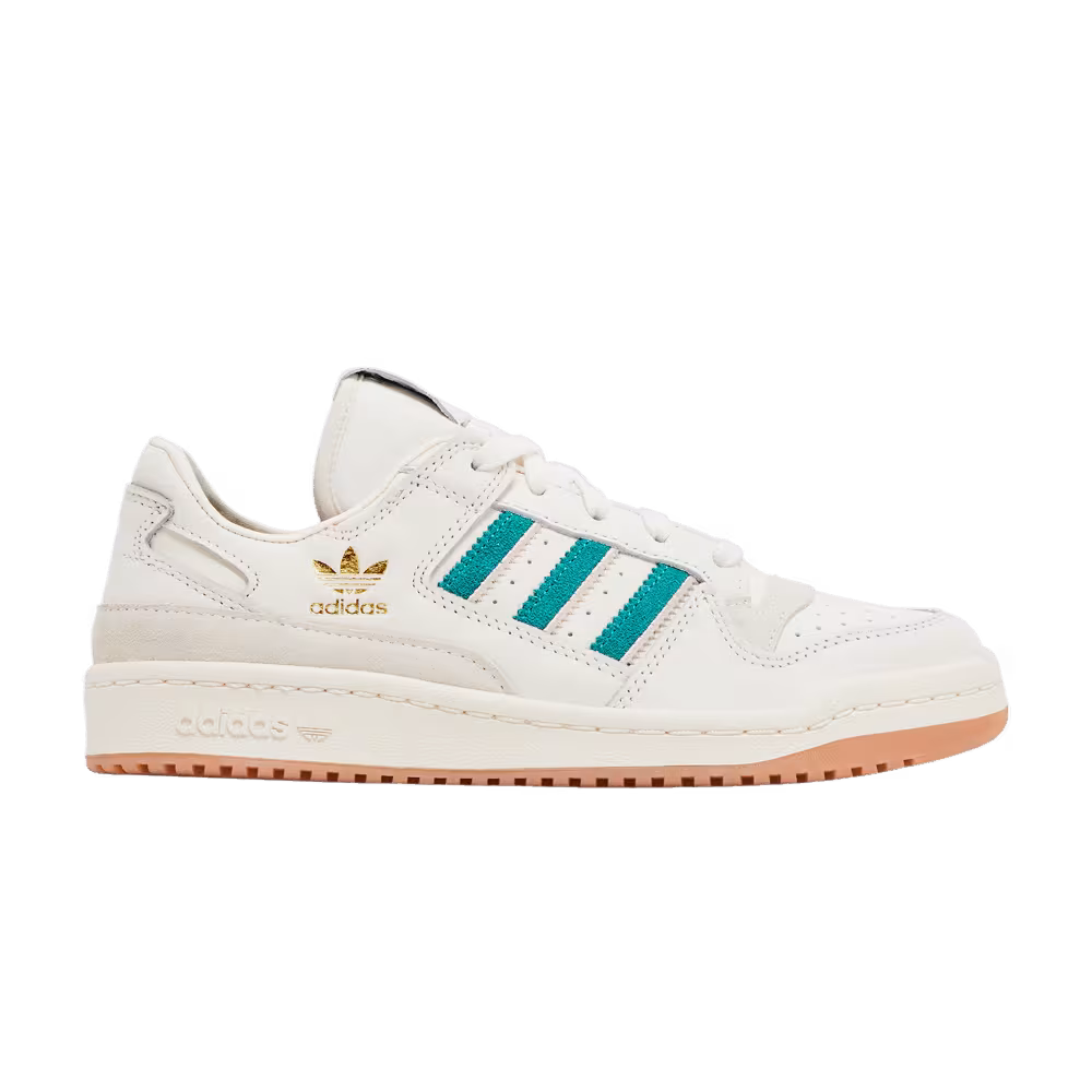 adidas Women's Forum Low CL Active Green Sandy Pink