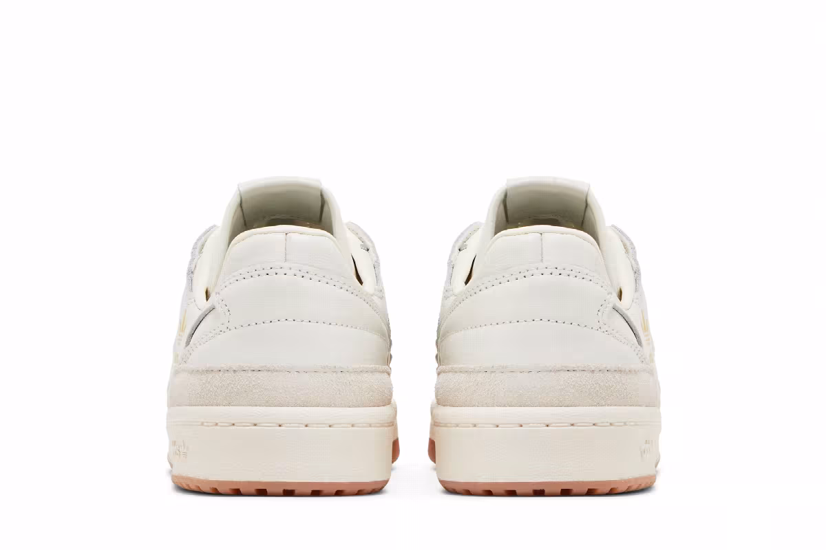 adidas Women's Forum Low CL Active Green Sandy Pink, view 7