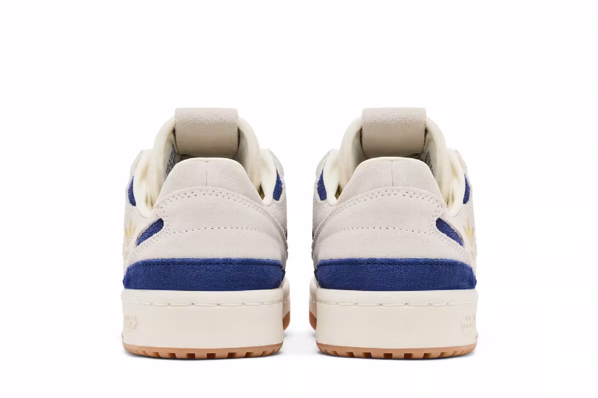 adidas Forum Low CL J Cream White Dark Blue, view 7
