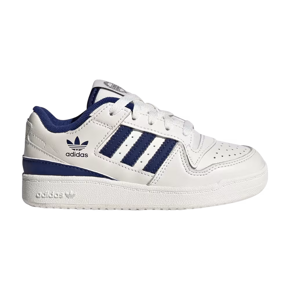 Adidas Forum Low CL Little Kid White Victory Blue