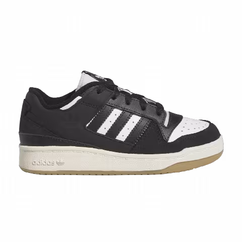 Adidas Forum Low J 'Black White Gum'