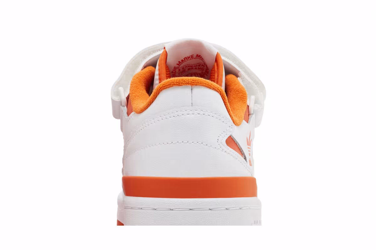 adidas Forum Low J White Orange, view 8