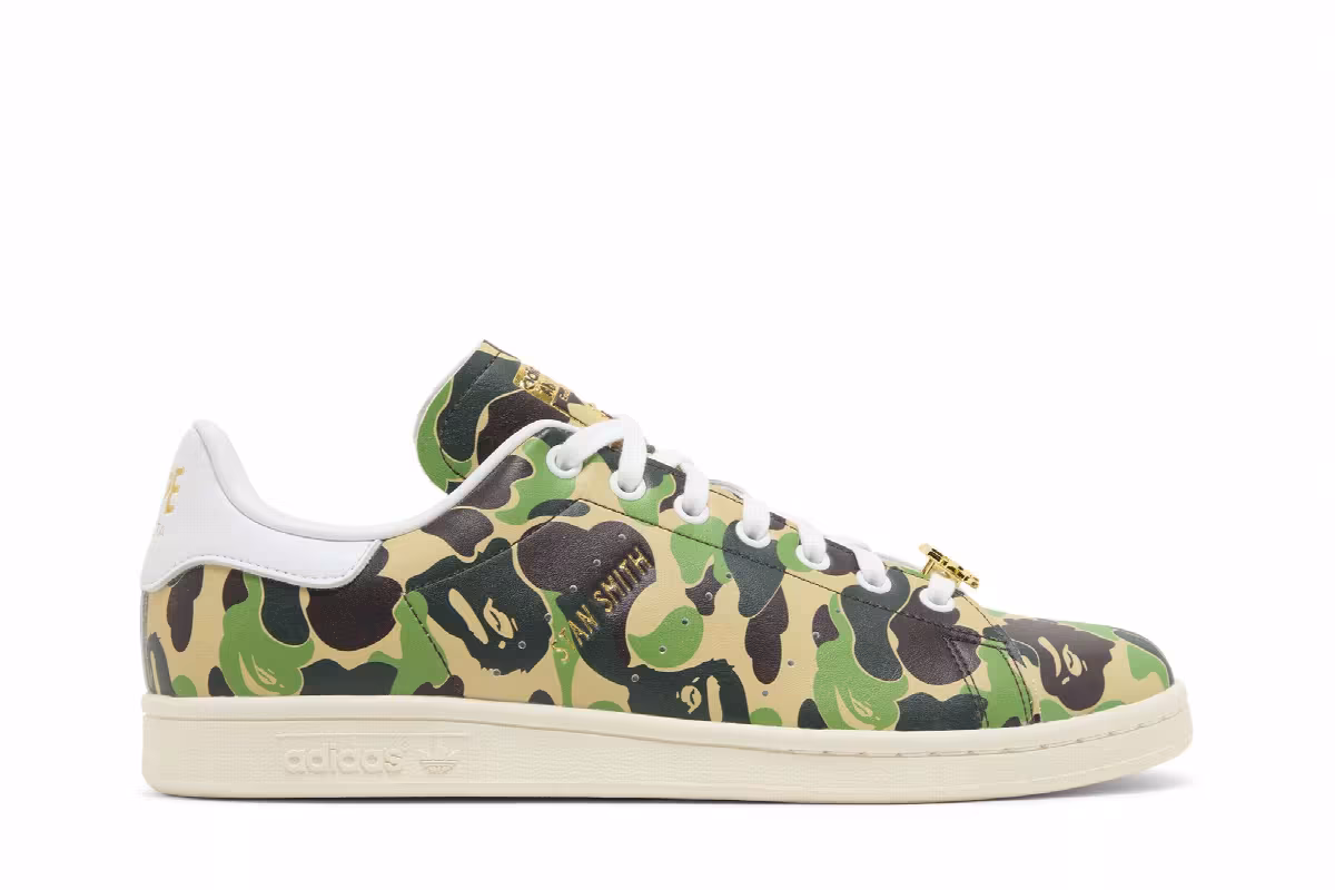 BAPE x adidas Stan Smith 30th Anniversary - ABC Camo, view 2