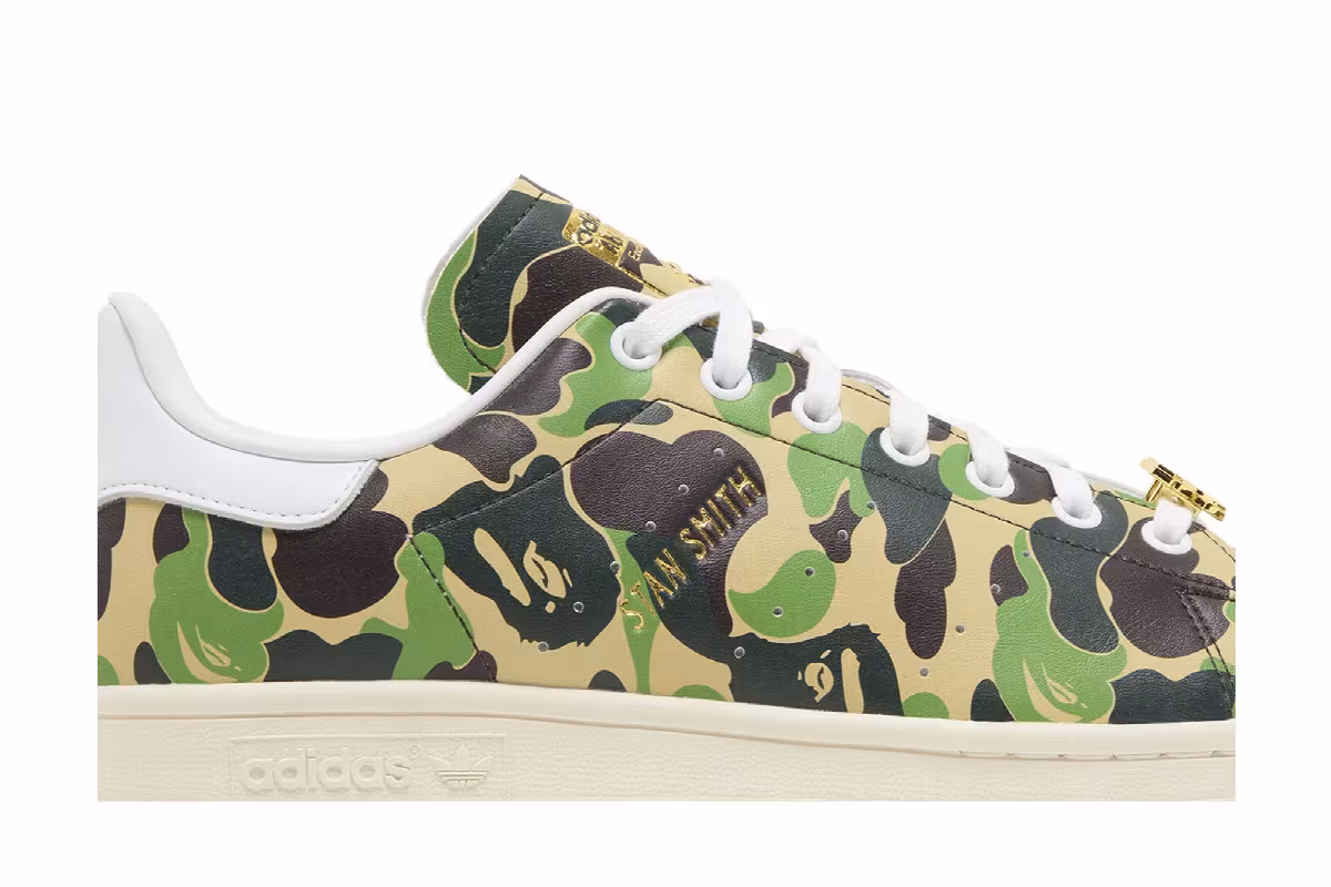 BAPE x adidas Stan Smith 30th Anniversary - ABC Camo, view 3