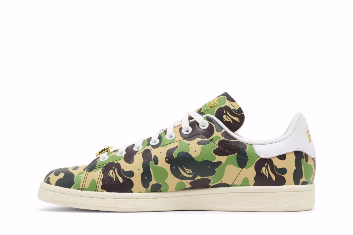 BAPE x adidas Stan Smith 30th Anniversary - ABC Camo, view 4