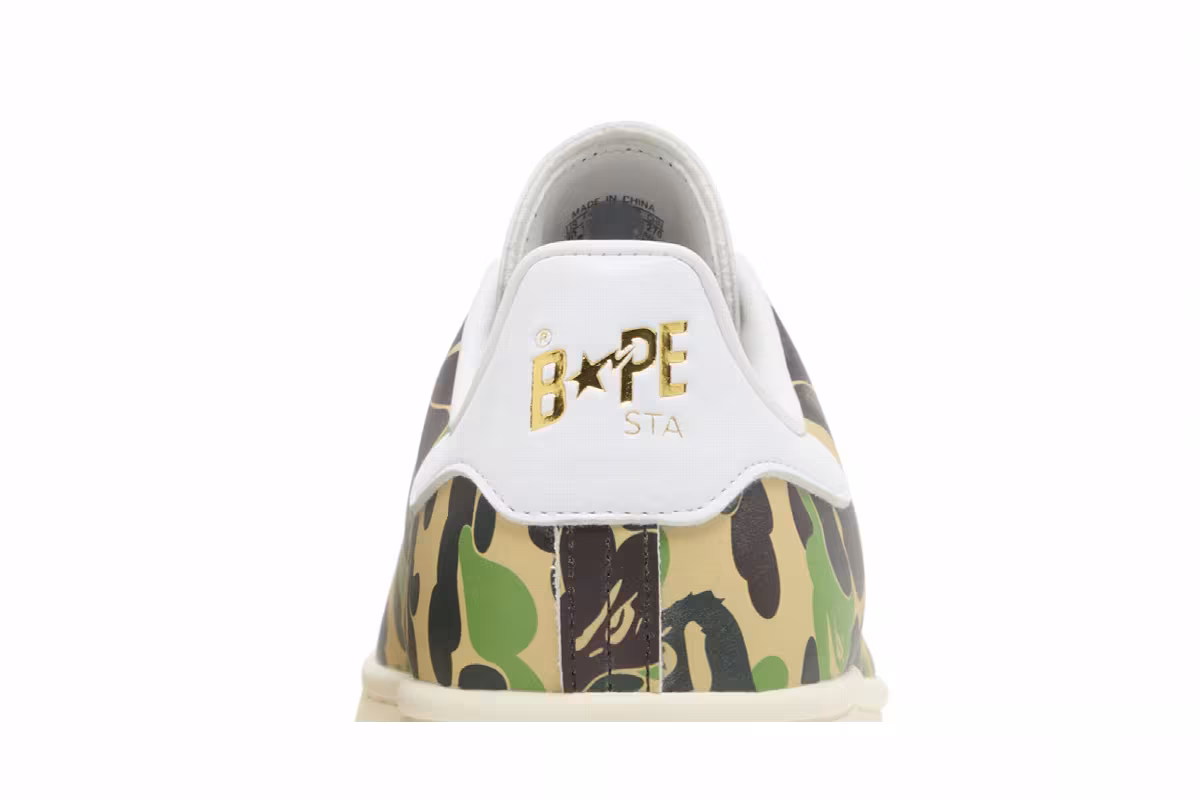 BAPE x adidas Stan Smith 30th Anniversary - ABC Camo, view 8