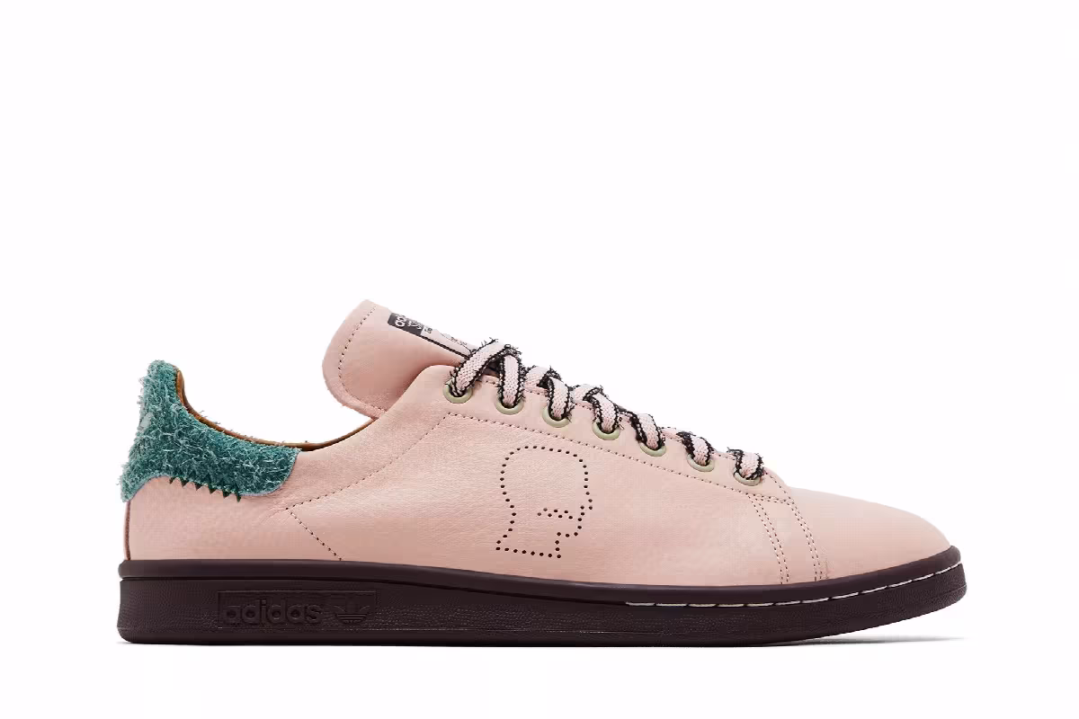 Brain Dead x adidas Stan Smith Vapour Pink, view 2