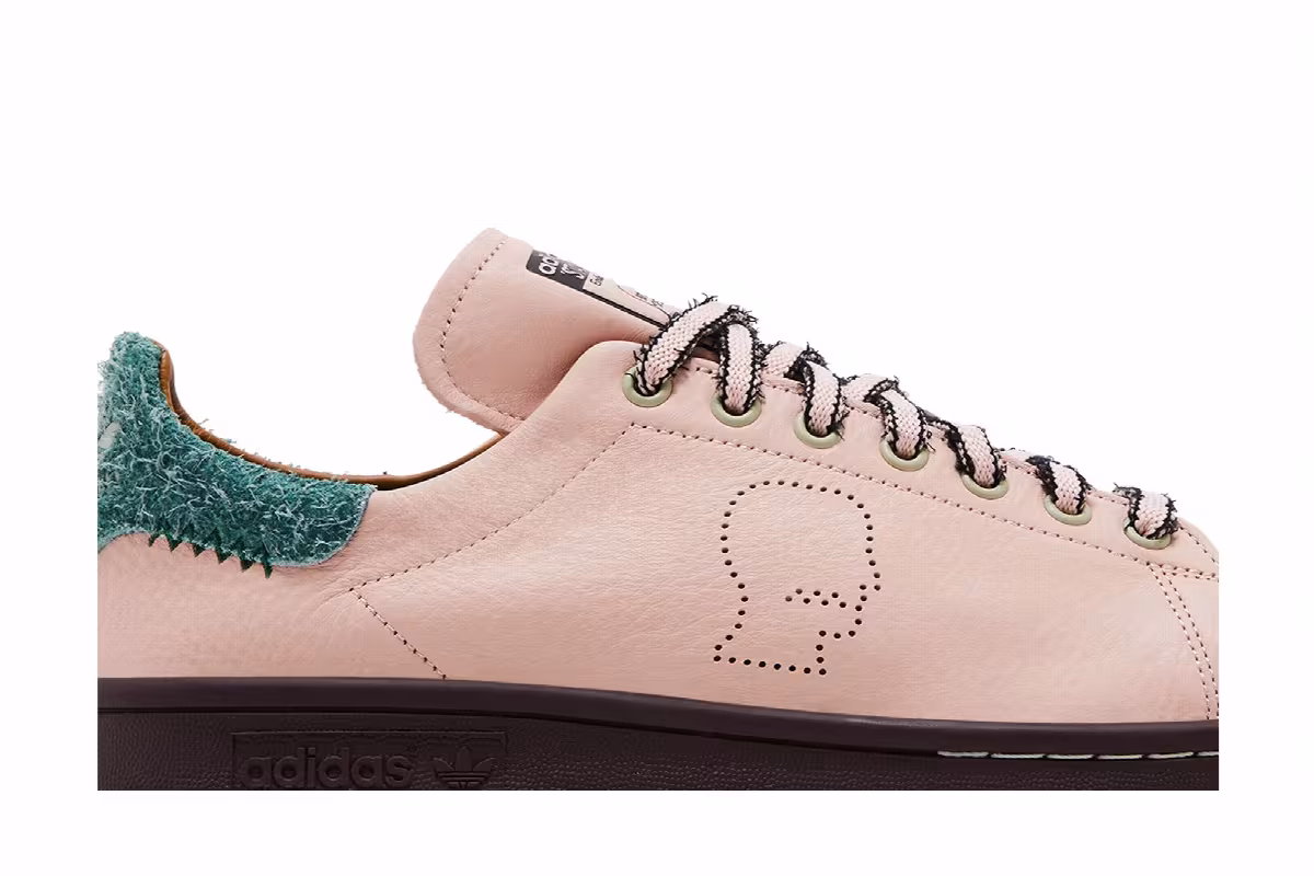 Brain Dead x adidas Stan Smith Vapour Pink, view 3