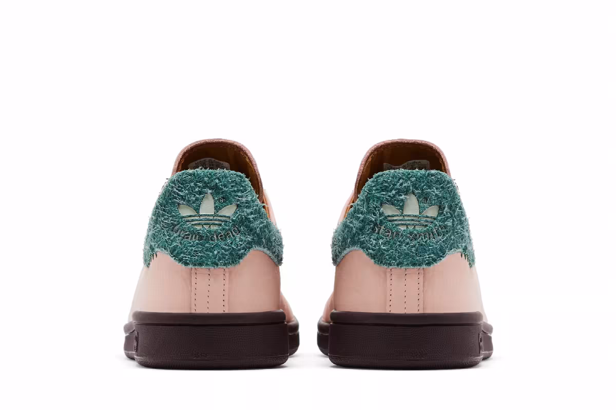 Brain Dead x adidas Stan Smith Vapour Pink, view 7