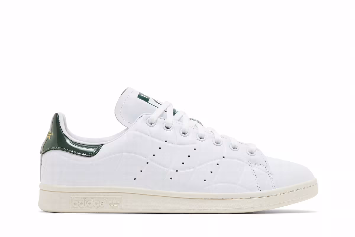 Dime x adidas Stan Smith White Green Oxide, view 2