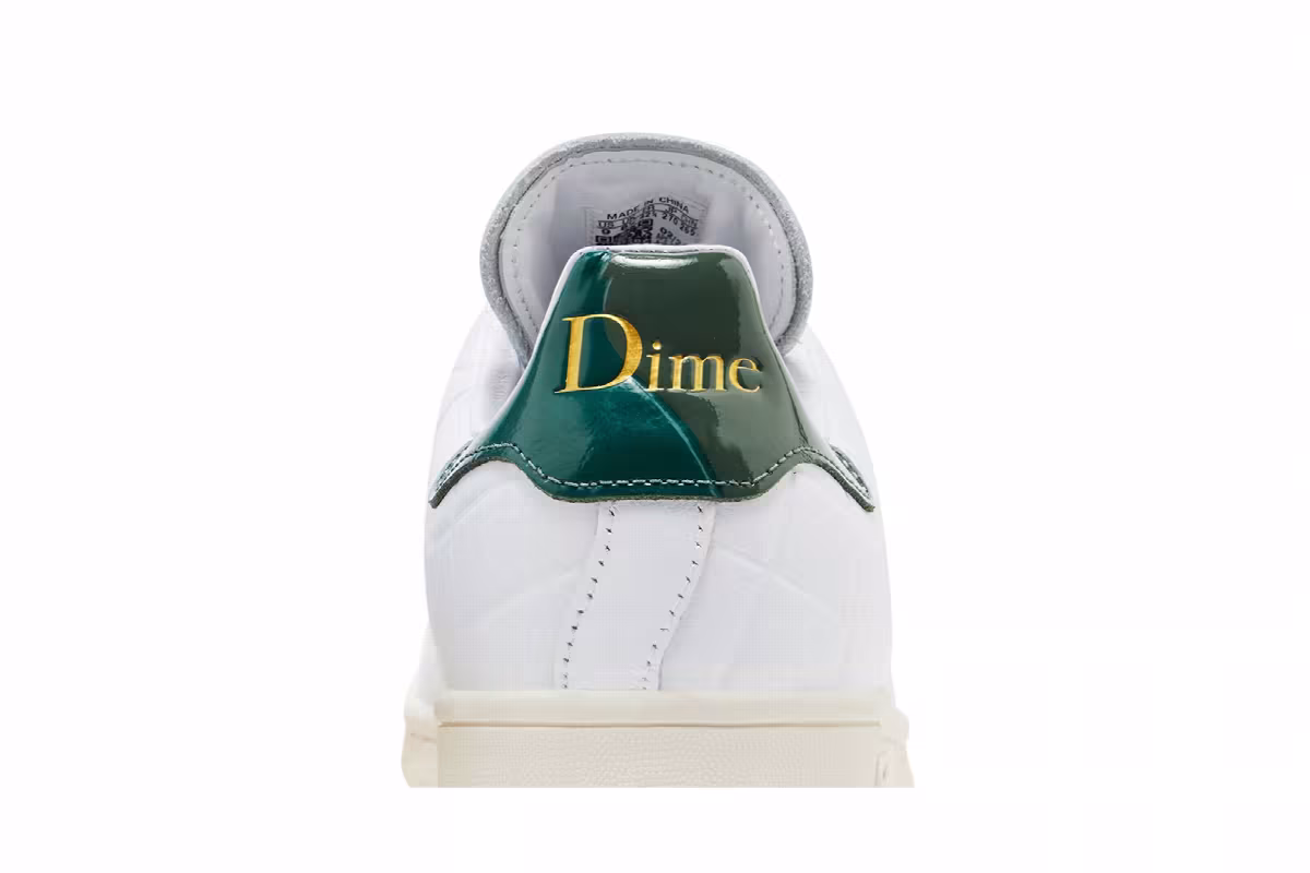 Dime x adidas Stan Smith White Green Oxide, view 8