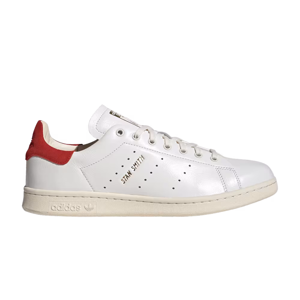 adidas Men's Stan Smith Lux White Red