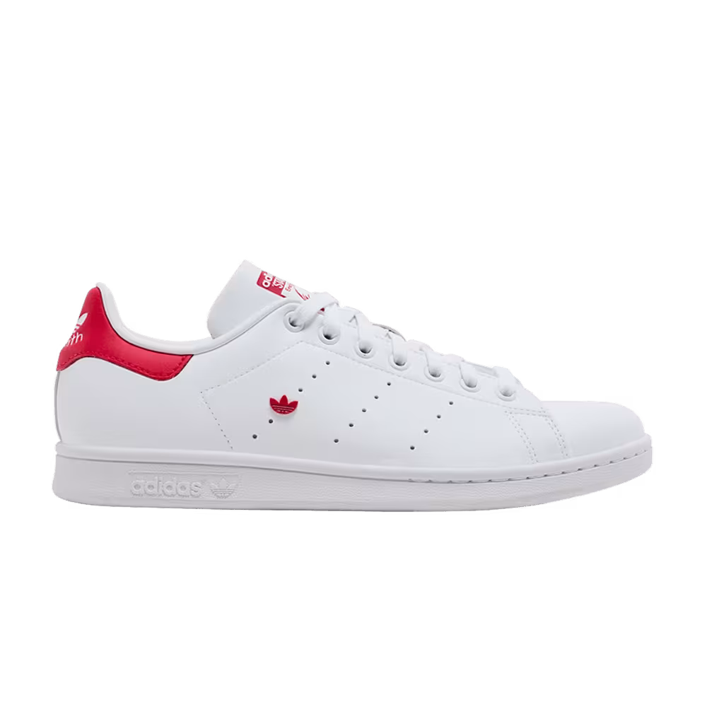 adidas Women's Stan Smith White Active Pink