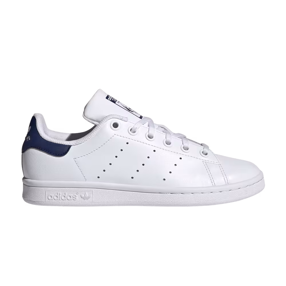 Adidas Stan Smith J White Dark Blue