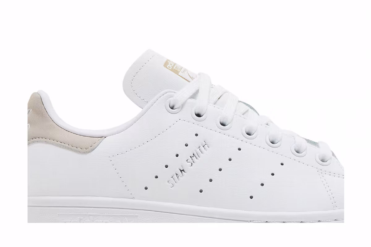 adidas Women's Stan Smith White Wonder Beige, view 3