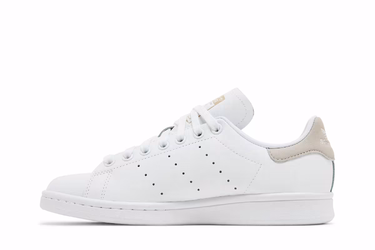 adidas Women's Stan Smith White Wonder Beige, view 4