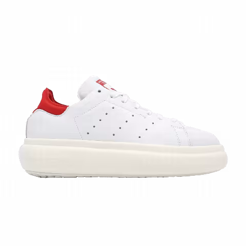 Adidas Wmns Stan Smith Platform 'White Scarlet'