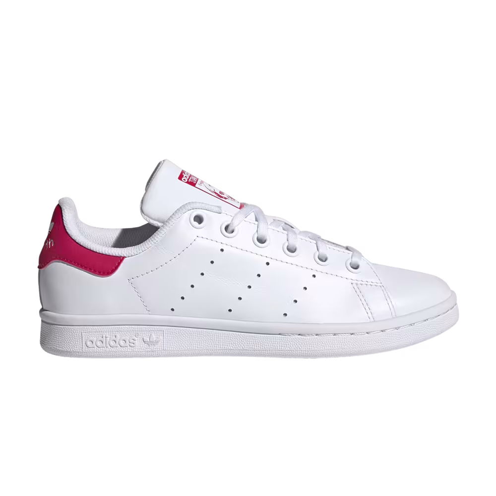 Adidas Stan Smith J White Bold Pink