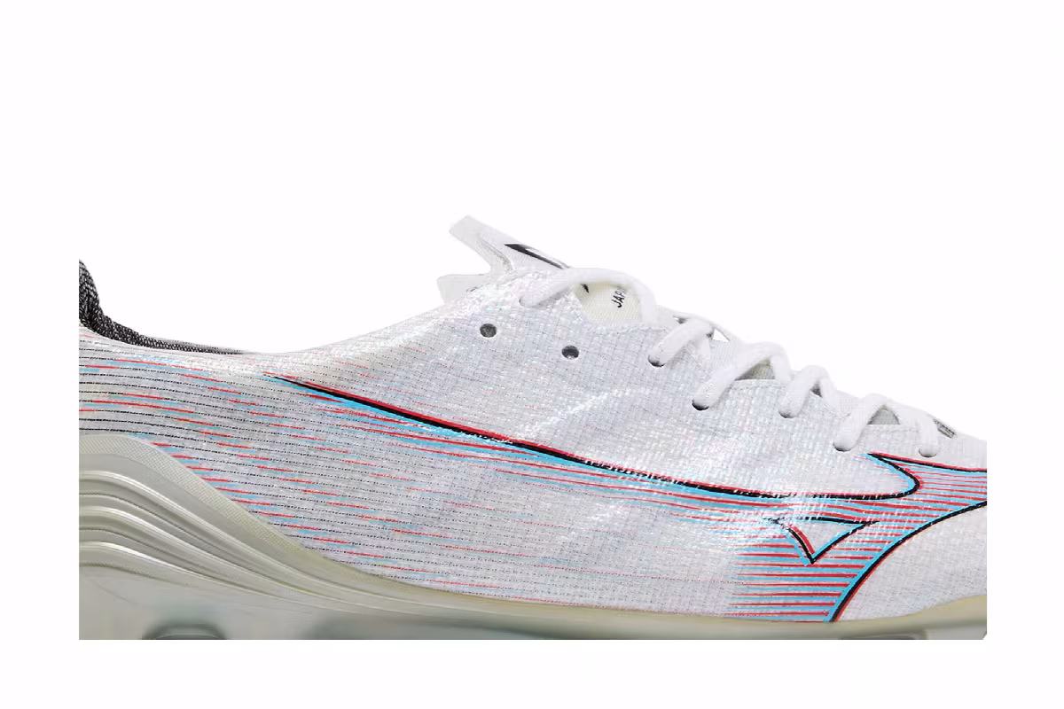 Mizuno Alpha Japan White Ignition Red, view 3