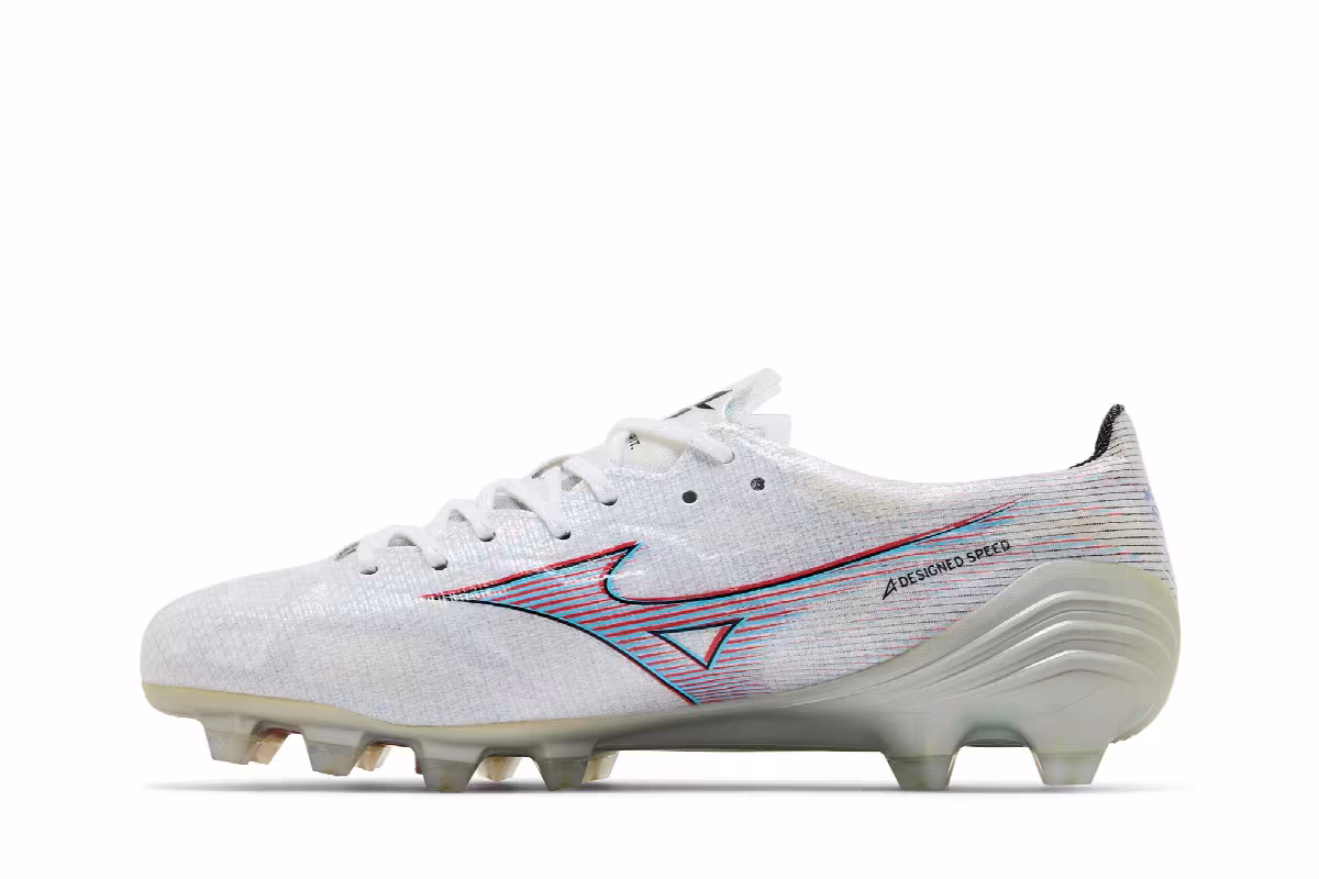 Mizuno Alpha Japan White Ignition Red, view 4