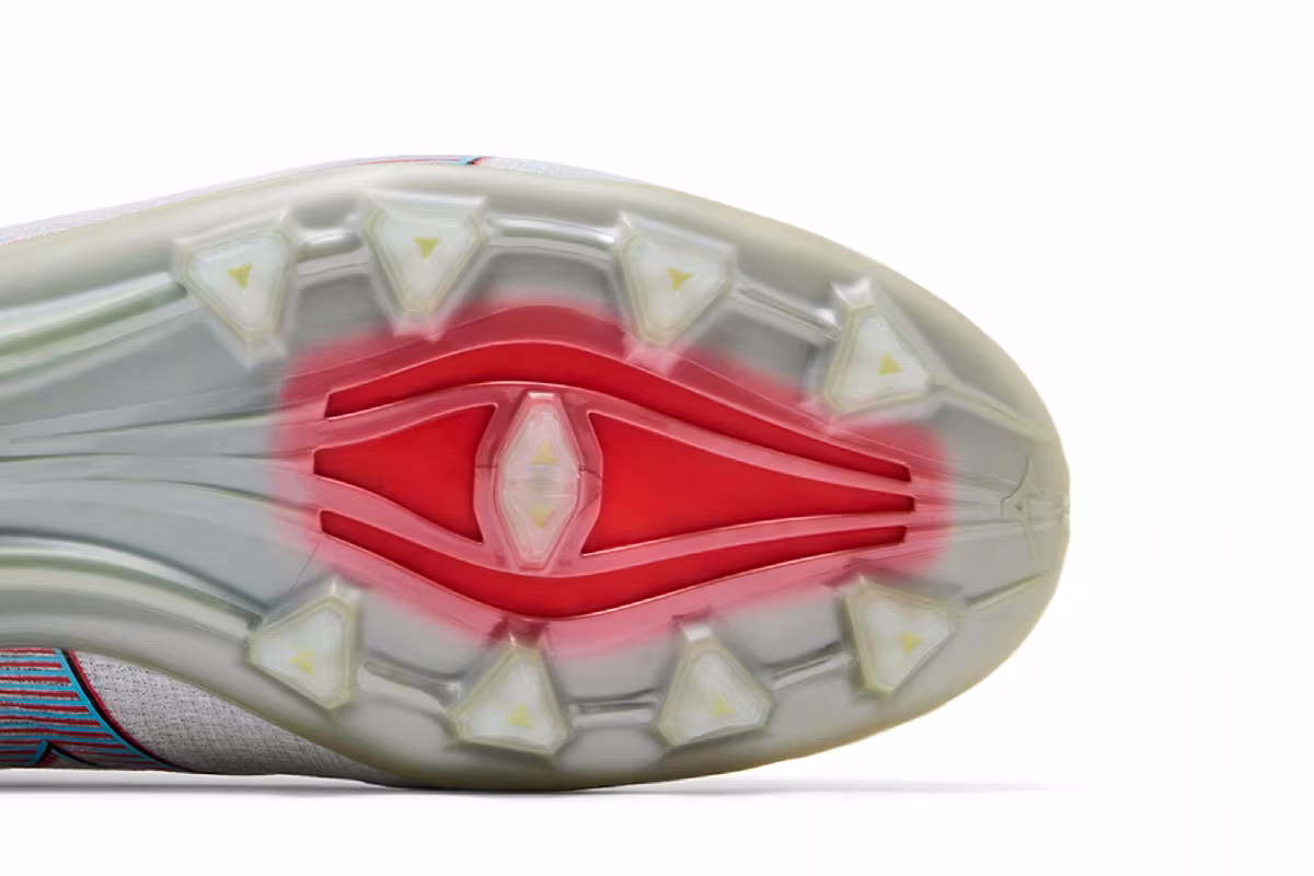 Mizuno Alpha Japan White Ignition Red, view 6