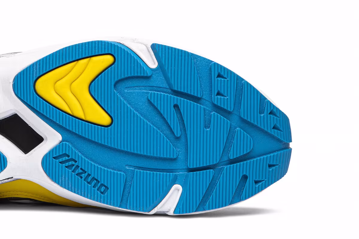 Pardon My French x Mizuno Wave Rider 1 African Fabric, view 6