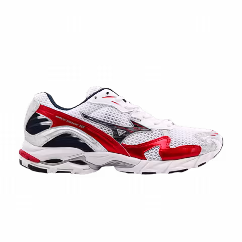 Mizuno Wave Rider 10 OG 'White Red'