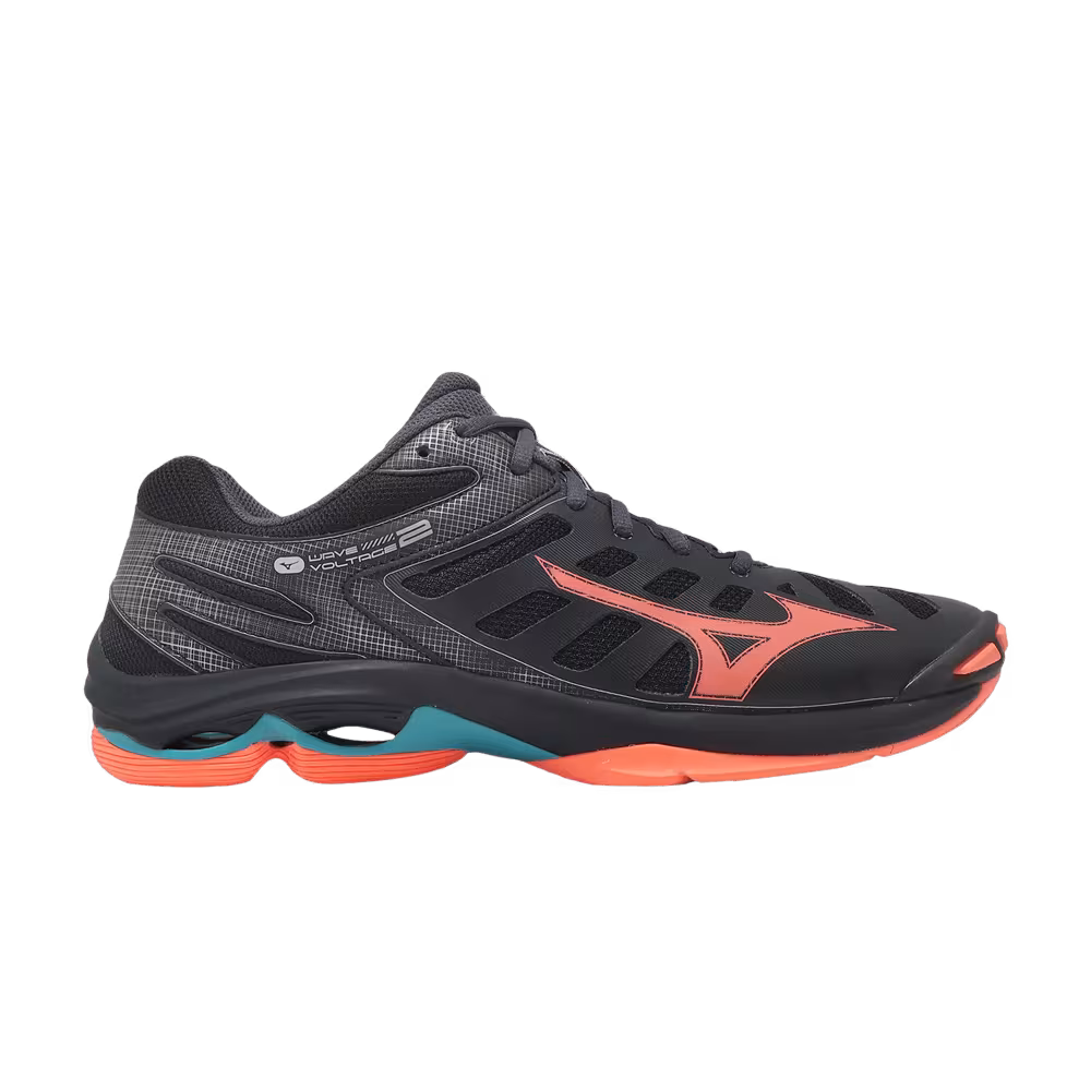 Mizuno Wave Voltage 2 Black Neon Flame