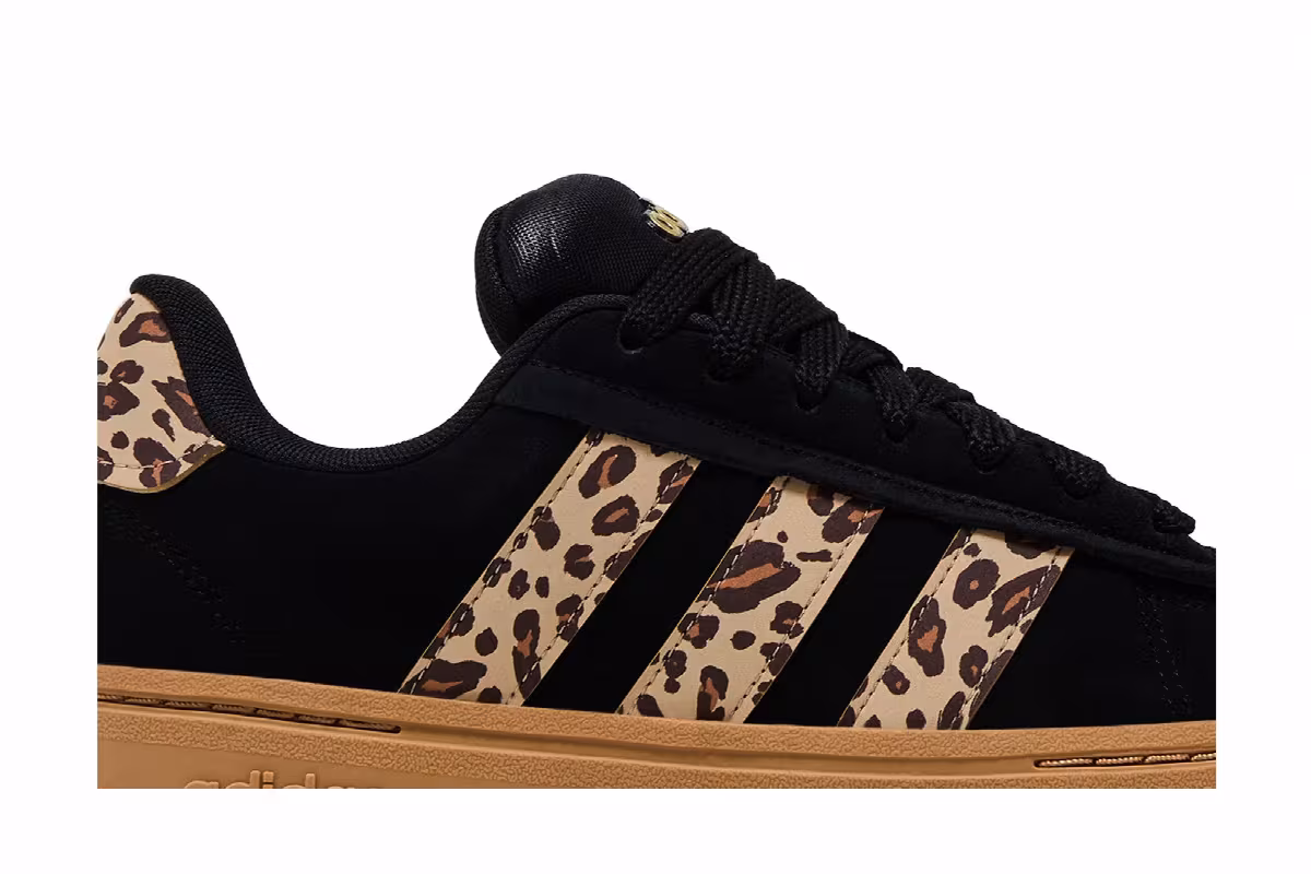 Adidas Women's Grand Court Alpha 00s Leopard, view 3
