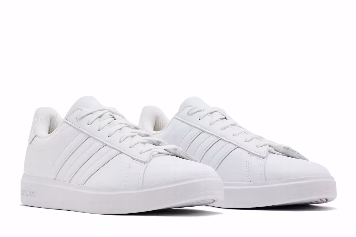 Adidas Grand Court Triple White, view 9