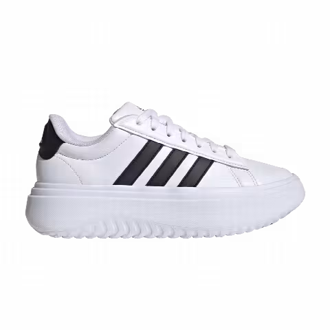 adidas Wmns Grand Court Platform 'White Black'