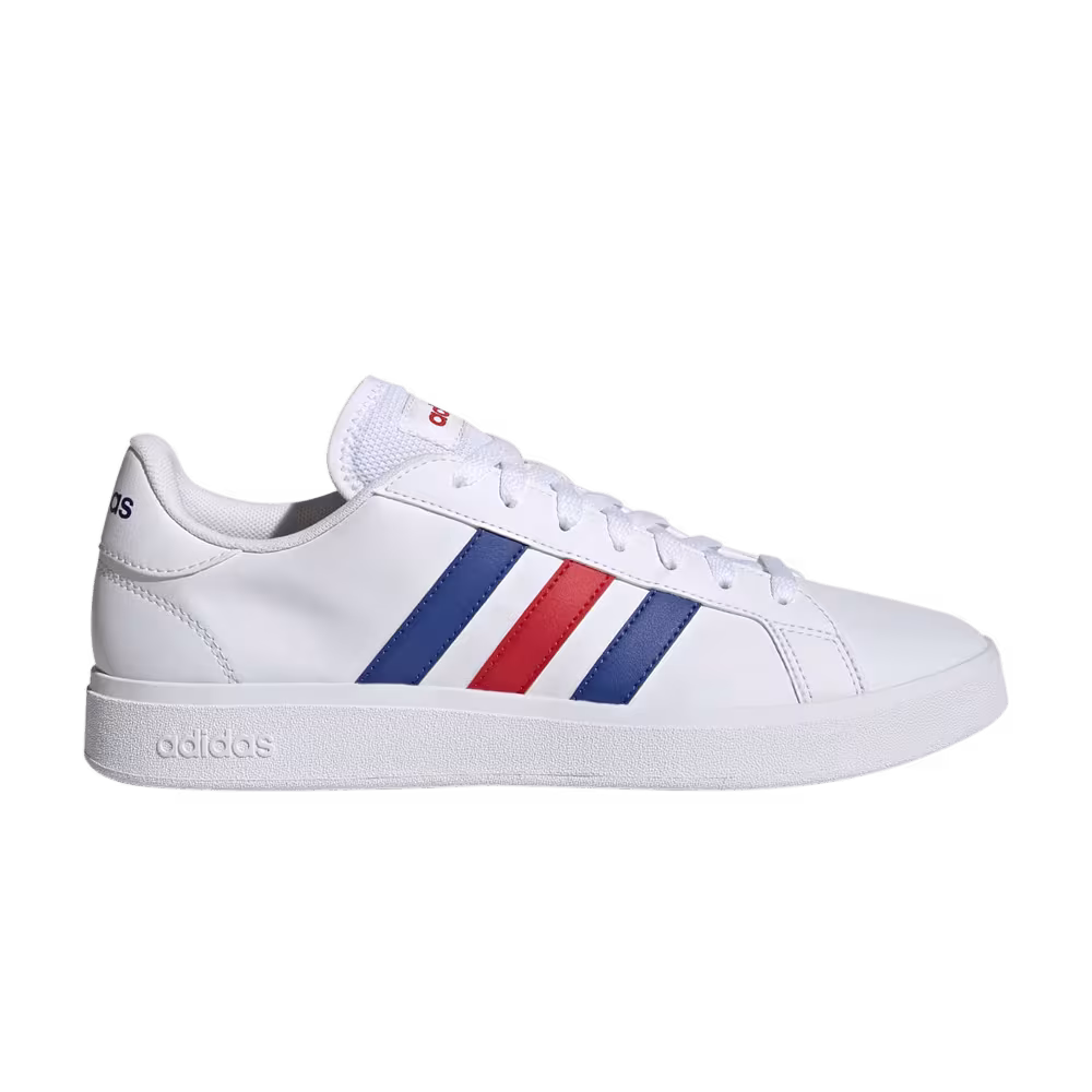 Adidas Grand Court TD White Blue Red