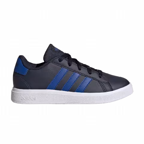 Adidas Grand Court Lace-Up J 'Legend Ink Royal Blue'