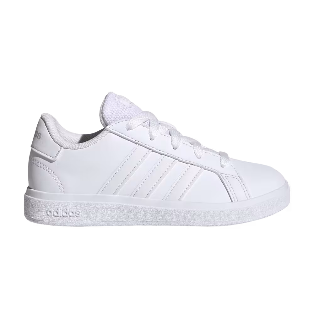 Adidas Grand Court Lace-Up K White Grey