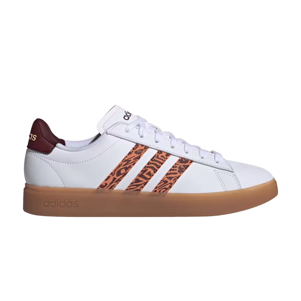 Adidas Women's Grand Court 2.0 Hazy Copper Zebra
