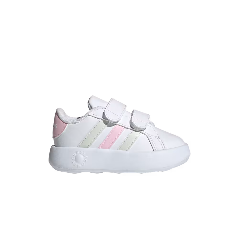 Adidas Grand Court 2.0 I White Crystal Jade Pink