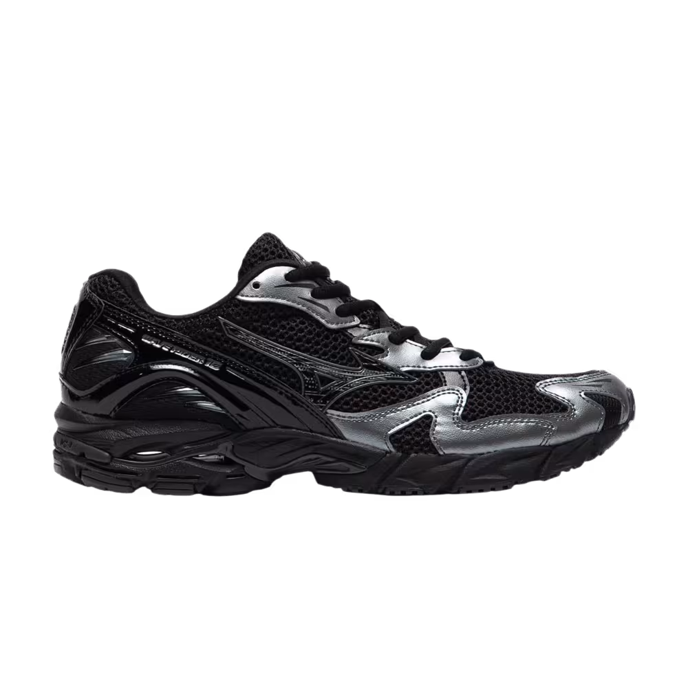 Mizuno Wave Rider 10 Black Silver