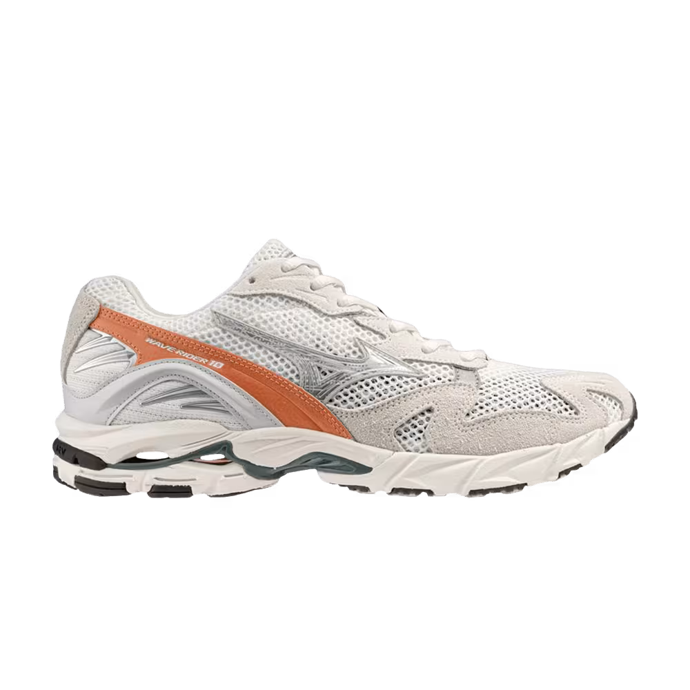 Mizuno Wave Rider 10 Ivory Orange