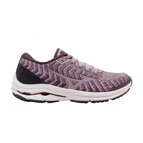Mizuno Wmns Wave Rider 24 Waveknit 'Purple Pink'