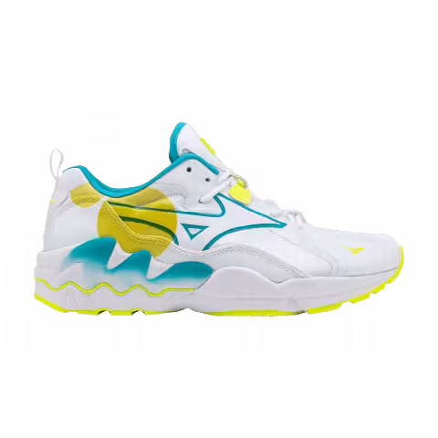 Mizuno Wave Rider 1 'Shape of Time - White Yellow'