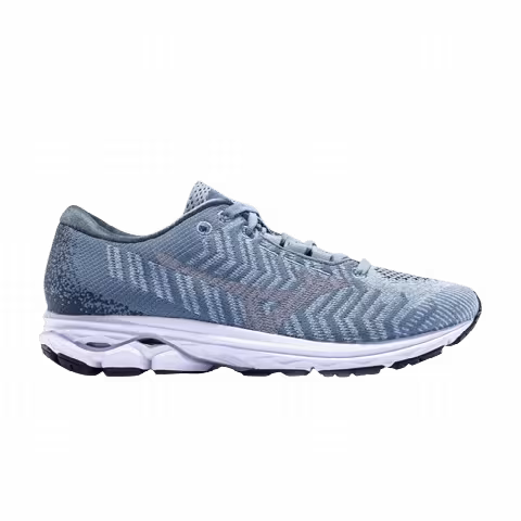 Mizuno Wmns Wave Rider Waveknit 3 'Grey Blue'