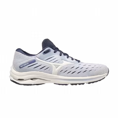 Mizuno Wave Rider 24 Wide 'Blue White'