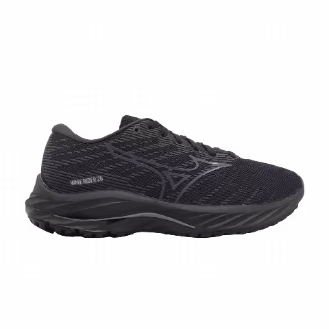 Mizuno Wmns Wave Rider 26 'Black Dark Grey'