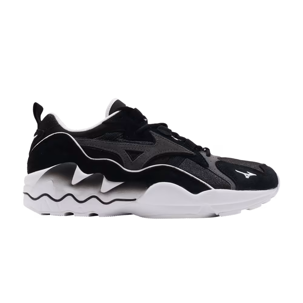 Mizuno Wave Rider 1 S Black White