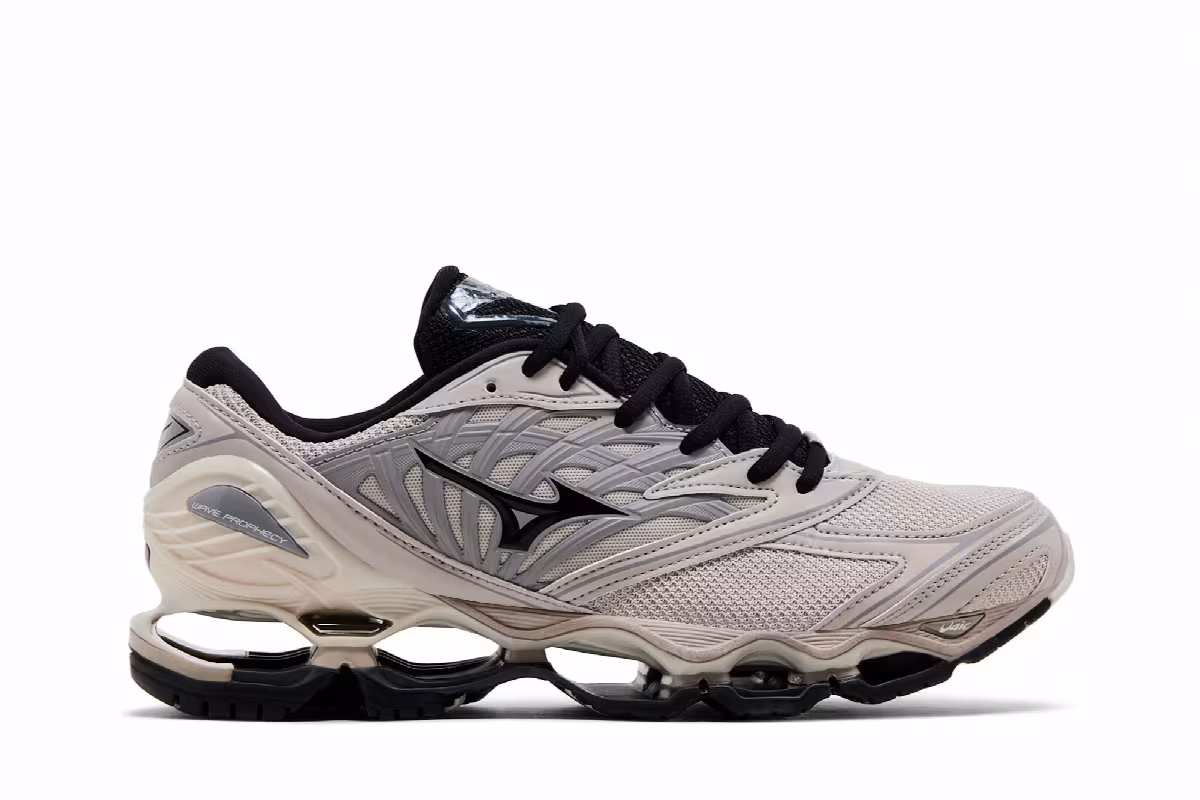 Mizuno Wave Prophecy LS Silver Cloud Black, view 2