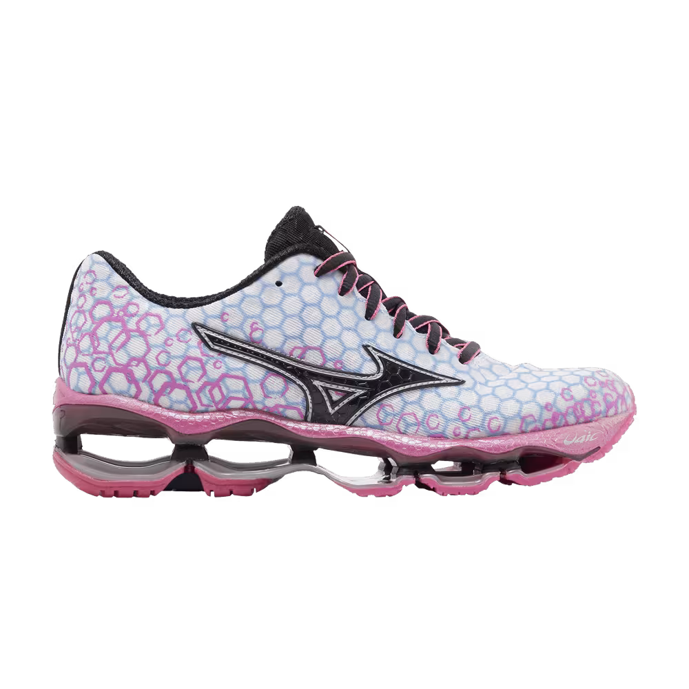 Mizuno Women's Wave Prophecy 3 White Pink